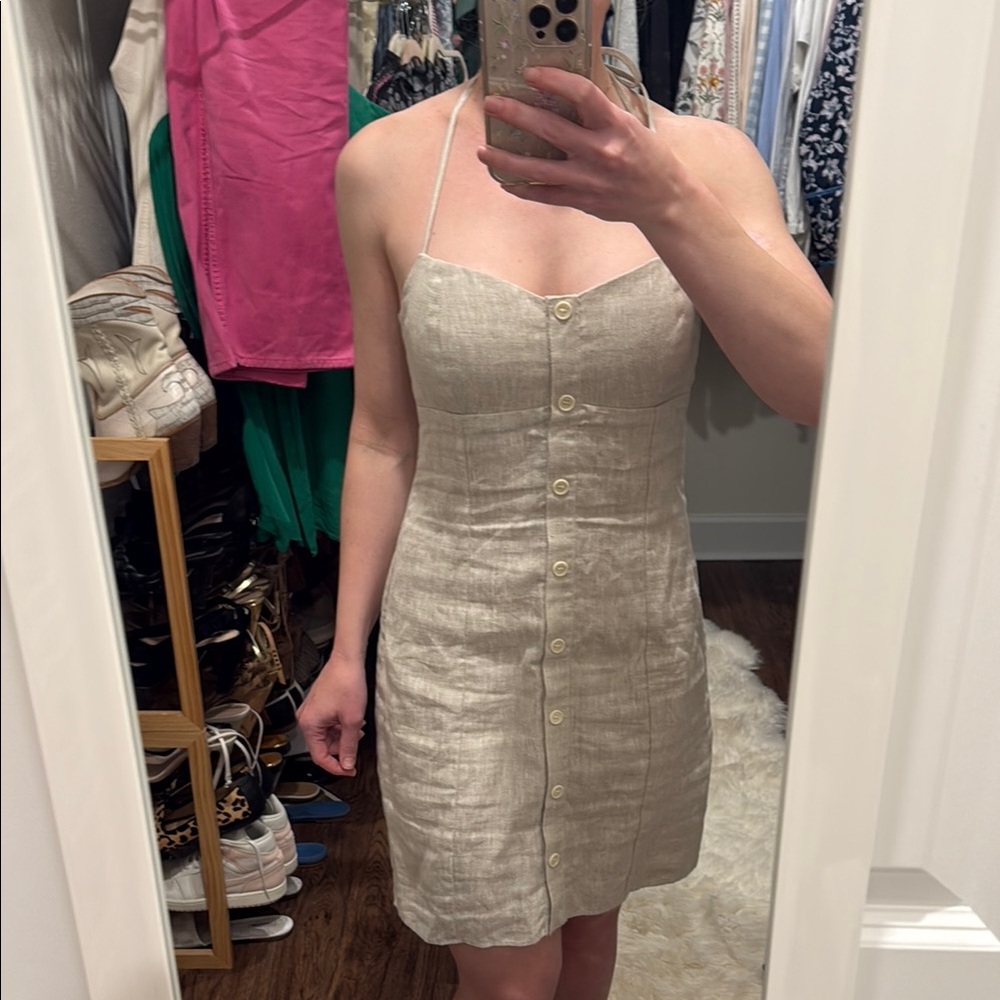 Reformation Linen Summer Dress